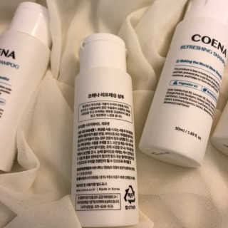 코에나샴푸 자연유래 식물성 코에나 샴푸 50ml — 5점을 준 리뷰어가 2020년 4월 올린 사용 사진