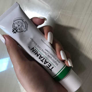 나이팅게일 티타민 크림 리뉴얼 — 4점을 준 리뷰어가 2018년 6월 올린 사용 사진