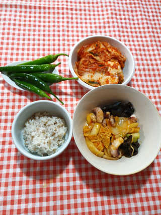 땡땡쿡 쓰촨 마라 낙지 국물 떡볶이 2인분 875g — 4점을 준 리뷰어가 2019년 10월 올린 사용 사진