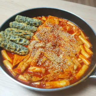 화곡미담 옛날 떡볶이 — 5점을 준 리뷰어가 2020년 3월 올린 사용 사진