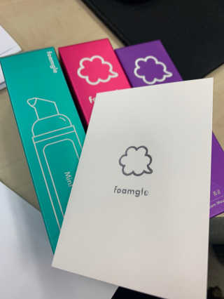 폼글 I foamgle [폼글] 거품가글 50ml 3종 - 민트, 라벤더, 라즈베리 — 2점을 준 리뷰어가 2019년 10월 올린 사용 사진