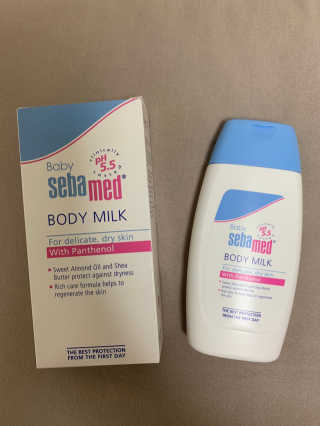 세바메드 베이비 바디밀크 200ml — 5점을 준 리뷰어가 2019년 12월 올린 사용 사진