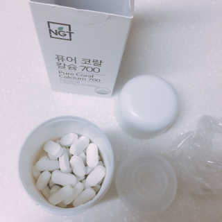 네츄럴굿띵스 퓨어 코랄 칼슘 700 30일분 — 4.5점을 준 리뷰어가 2018년 6월 올린 사용 사진