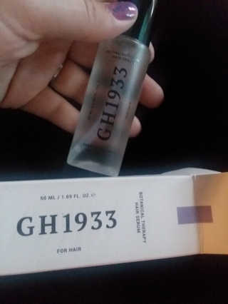 GH1933 식물 요법 헤어 세럼 — 5점을 준 리뷰어가 2018년 8월 올린 사용 사진