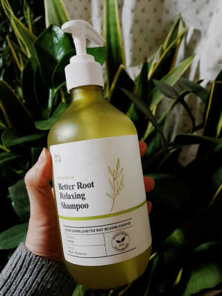 달리프 클로렐라 베러 루트 릴렉싱 샴푸 500ml — 5점을 준 리뷰어가 2019년 1월 올린 사용 사진