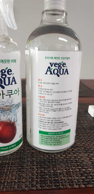베지아쿠아 475ml + 리필 1000ml 1Set — 5점을 준 리뷰어가 2019년 10월 올린 사용 사진