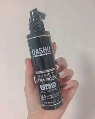 다슈코리아 다슈 데일리 안티 헤어로스 허브 헤어토닉 150ml — 4점을 준 리뷰어가 2019년 10월 올린 사용 사진