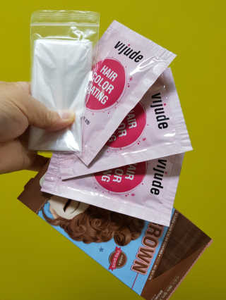 메디힐 비쥬드-헤어 컬러 스타일링 코팅[코팅제] — 5점을 준 리뷰어가 2018년 9월 올린 사용 사진