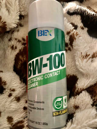 BW-100, 전자 접점 클리너 — 5점을 준 리뷰어가 2019년 10월 올린 사용 사진