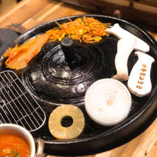 [화덕고깃간 마곡발산점] 화덕삼겹살2인분 — 5점을 준 리뷰어가 2019년 5월 올린 사용 사진