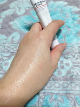 일동제약 퍼스트랩 프로바이오틱 크림 50ml — 5점을 준 리뷰어가 2018년 10월 올린 사용 사진