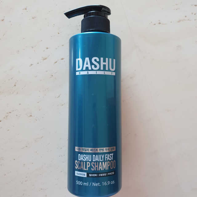 다슈 데일리 패스트 한방 두피 샴푸 500ml 리뷰 사진