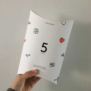 누메로 5 바이탈 포인트업 마스크팩 — 4.5점을 준 리뷰어가 2018년 5월 올린 사용 사진