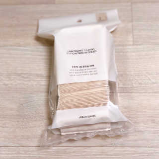 어반리브즈 프리미엄 화장솜 트라이얼 SET — 5점을 준 리뷰어가 2019년 8월 올린 사용 사진