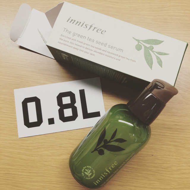 innisfree THE GREEN TEA SEED SERUM 리뷰 사진