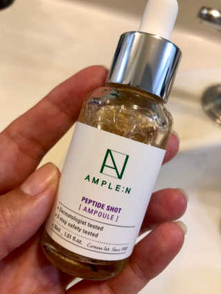 앰플엔 암 페트 펩티드 샷 AMPOULE — 5점을 준 리뷰어가 2019년 6월 올린 사용 사진