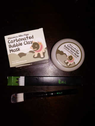엘리자베카 Elizavecca Carbonate Bubble Pack — 5점을 준 리뷰어가 2018년 5월 올린 사용 사진