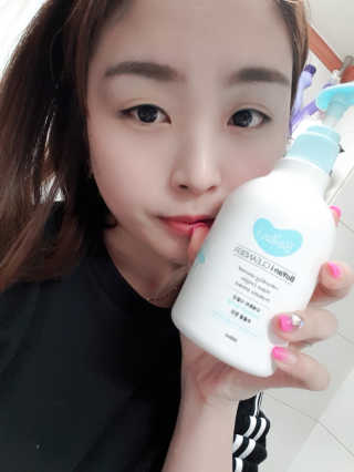 유산균하우스 [프로바이오닉] 보얀아이 클렌저 펌프형 — 4.5점을 준 리뷰어가 2019년 2월 올린 사용 사진