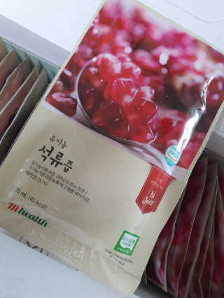 [하이헬스] 정말 진하고 맛있는 유기농 석류즙 30포 — 5점을 준 리뷰어가 2019년 11월 올린 사용 사진