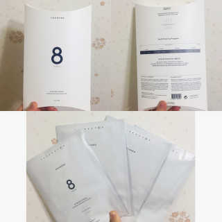 누메로 8 클리어링 모이스처 마스크팩 — 3.5점을 준 리뷰어가 2016년 12월 올린 사용 사진