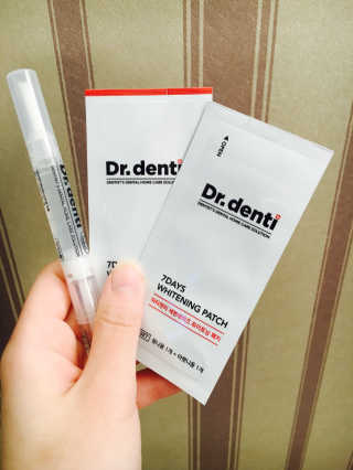 Dr.denti 닥터덴티 치아미백 7days 화이트닝 프로그램 — 4.5점을 준 리뷰어가 2016년 11월 올린 사용 사진