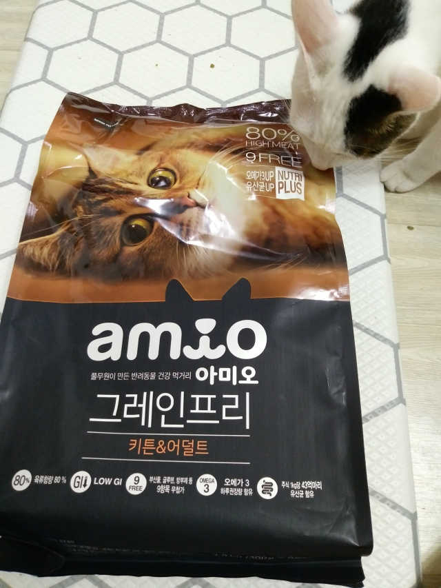 아미오 그레인프리 3종 리뷰 사진