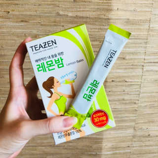 티젠 레몬밤 + 마이보틀 — 5점을 준 리뷰어가 2018년 7월 올린 사용 사진