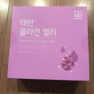 네츄럴굿띵스 태반 콜라겐 젤리 15포 — 5점을 준 리뷰어가 2018년 11월 올린 사용 사진