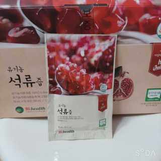 [하이헬스] 정말 진하고 맛있는 유기농 석류즙 30포 — 5점을 준 리뷰어가 2019년 11월 올린 사용 사진
