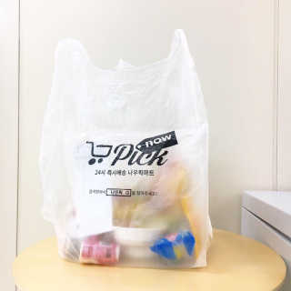 [강남,강서지역 한정]온라인편의점 나우픽 2만원 쿠폰 — 5점을 준 리뷰어가 2019년 3월 올린 사용 사진