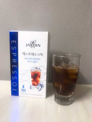 (주)쟈뎅 [쟈뎅] 에스프레소스틱 아이스블렌드 — 3.5점을 준 리뷰어가 2019년 5월 올린 사용 사진