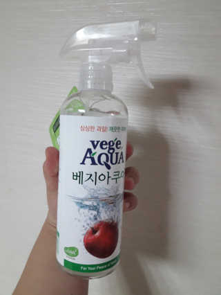 베지아쿠아 475ml + 리필 1000ml 1Set — 5점을 준 리뷰어가 2019년 11월 올린 사용 사진