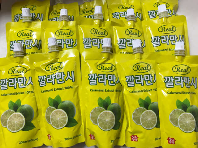 리얼깔라만시 리뷰 사진
