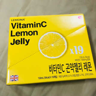 푸드마스터그룹 레모나 비타민C 곤약젤리 2종 — 4점을 준 리뷰어가 2019년 4월 올린 사용 사진