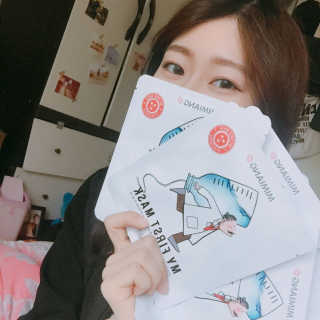 미미앙 마이퍼스트마스크 더 하이드레이팅 페이셜 — 3점을 준 리뷰어가 2017년 4월 올린 사용 사진