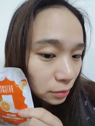 비알티씨 V10 파우더 클렌징 티백 2종 — 3.5점을 준 리뷰어가 2019년 2월 올린 사용 사진