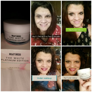밀키드레스 더 화이트 플래티넘 에디션 — 5점을 준 리뷰어가 2016년 9월 올린 사용 사진