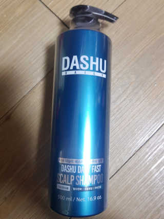 다슈코리아 다슈 데일리 패스트 한방 두피 샴푸 500ml — 5점을 준 리뷰어가 2018년 3월 올린 사용 사진