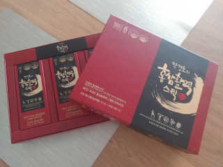 메이준뉴트리 박경호의 홍삼활력스틱 10ml x 30포 — 4.5점을 준 리뷰어가 2020년 2월 올린 사용 사진