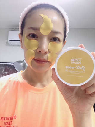 푸츄푸츄 Real repair skin cell premium patch — 5점을 준 리뷰어가 2018년 10월 올린 사용 사진