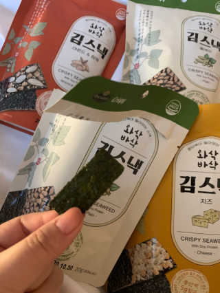 더빈트 와삭바삭 김스낵 — 5점을 준 리뷰어가 2019년 12월 올린 사용 사진