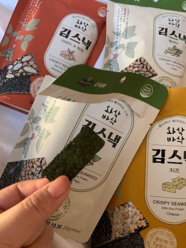 와삭바삭 김스낵 리뷰 사진