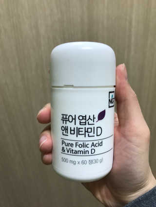 네츄럴굿띵스 퓨어 락토 철분 60일분 — 3.67점을 준 리뷰어가 2018년 1월 올린 사용 사진