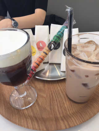 메이젠 인천논현점 [메이젠_논현]샌드위치 4개,소금커피,밀크티,마카롱 — 4점을 준 리뷰어가 2019년 3월 올린 사용 사진