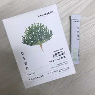 헬씨앤핏 디톡스와 변비에 탁월한 연두함초. 천연변비약으로 유명 — 5점을 준 리뷰어가 2020년 1월 올린 사용 사진