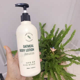 (주)에네스티 내추럴 촉촉  오트밀 바디로션 500ml — 5점을 준 리뷰어가 2019년 9월 올린 사용 사진