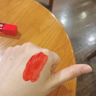 릴리바이레드 쥬시라이어 워터틴트 02 체리 크러쉬인 척 — 5점을 준 리뷰어가 2020년 3월 올린 사용 사진