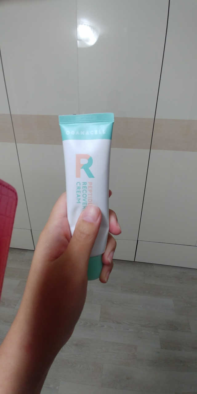 오가나셀 펩타이드 리커버리 크림 리뷰 사진