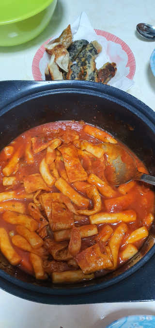 화곡미담 옛날 떡볶이 — 5점을 준 리뷰어가 2020년 2월 올린 사용 사진