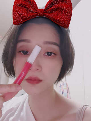 입큰뉴욕 입큰 셀피 키라키라필터 코팅 틴트 — 4.5점을 준 리뷰어가 2020년 2월 올린 사용 사진